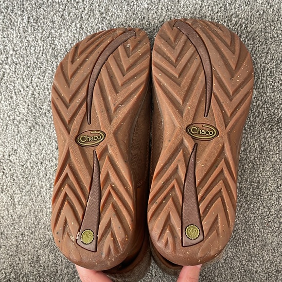 Fold Down Leather Wool Chaco Boots - Picture 4 of 6